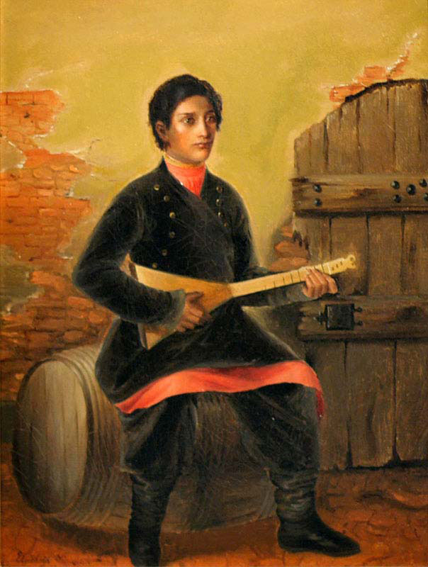 Polish Balalaika Player